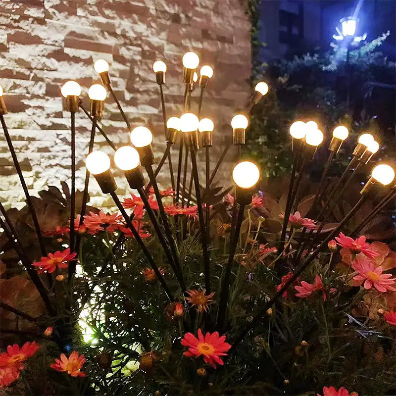 The Magic of the Solar Lamp with Firefly Effect