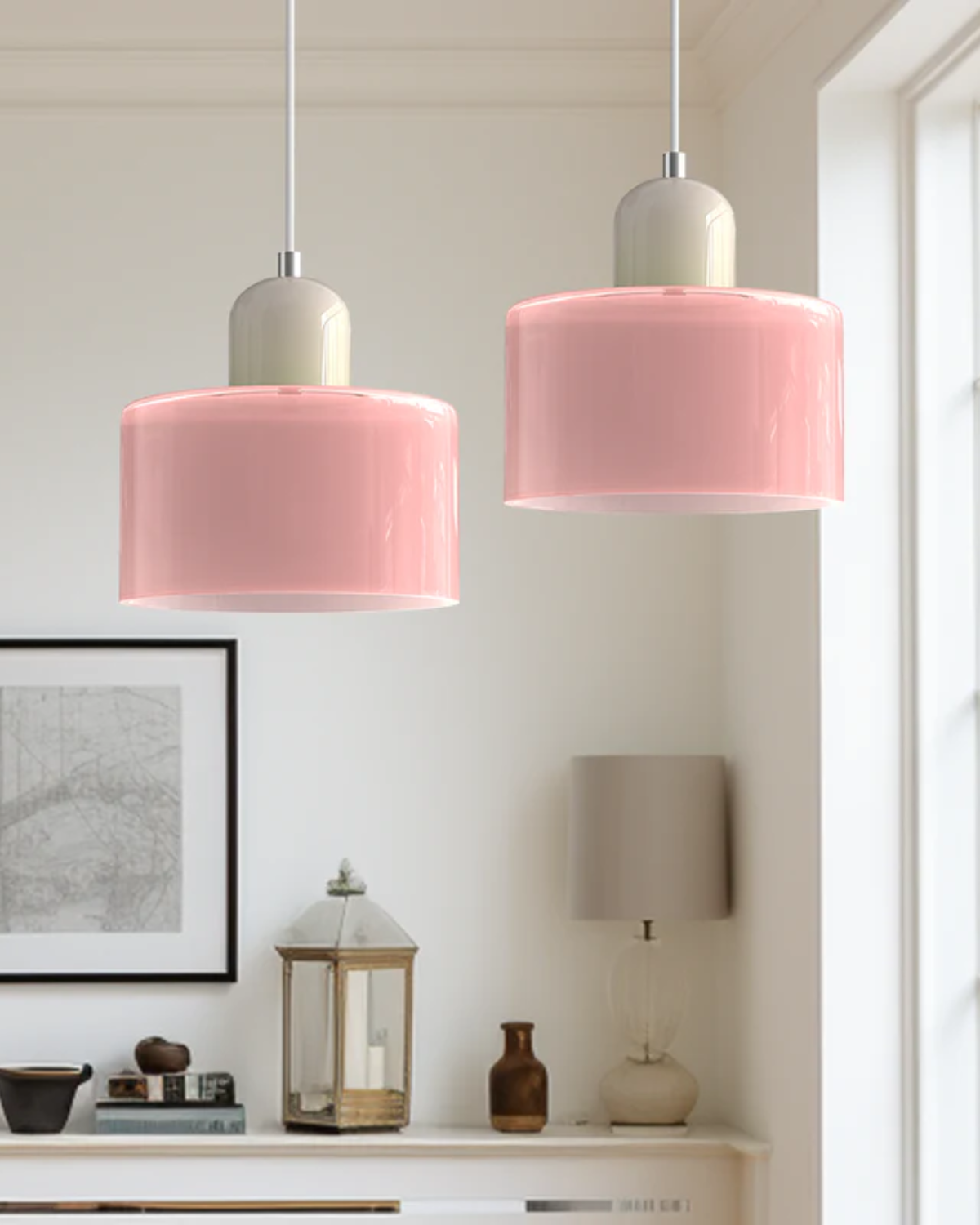 Elegant Pendant Lamp with a Sculptural Silhouette