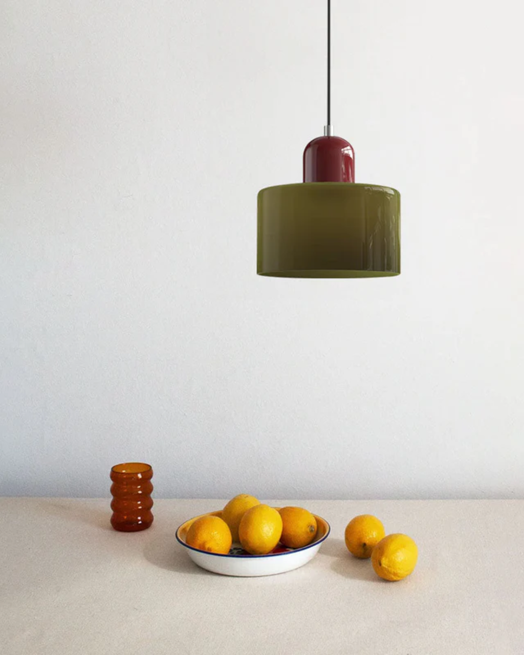 Elegant Pendant Lamp with a Sculptural Silhouette