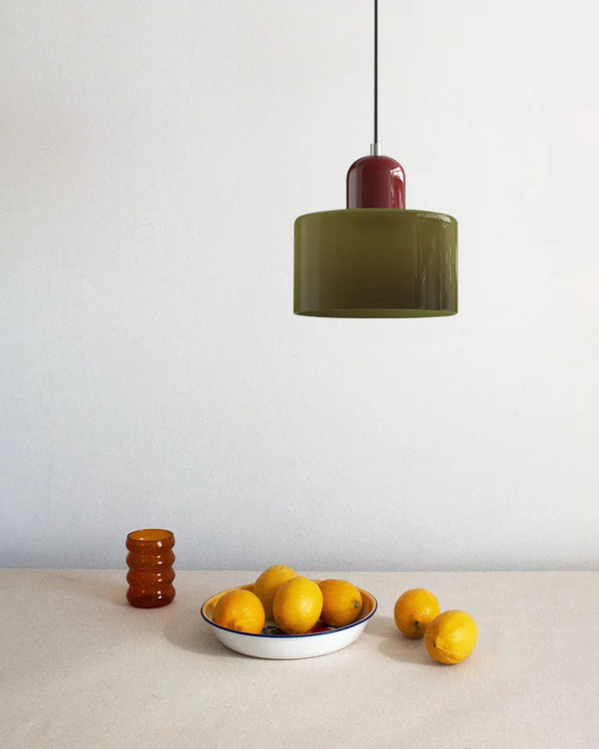 Elegant Pendant Lamp with a Sculptural Silhouette