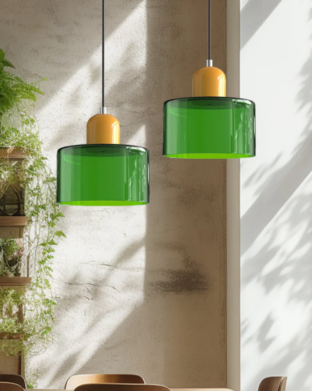 Elegant Pendant Lamp with a Sculptural Silhouette
