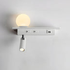 GlowPort – USB Wall Light with Adjustable Light and Smart Charging