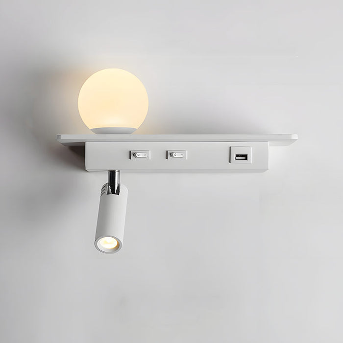 GlowPort – USB Wall Light with Adjustable Light and Smart Charging