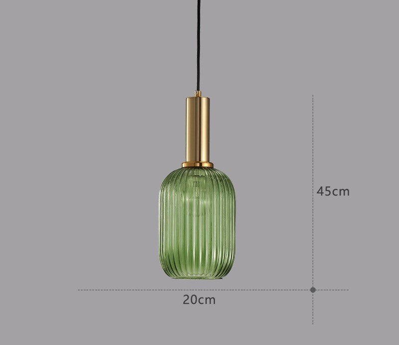 Retro Glass Pendant Lamp - ColorVibe