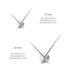 Large 3D DIY Wall Clock