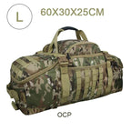 Large Tactical Travel Bag and Backpack - TrailTrek Duffle