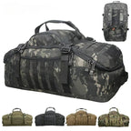 Large Tactical Travel Bag and Backpack - TrailTrek Duffle