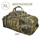 Large Tactical Travel Bag and Backpack - TrailTrek Duffle
