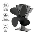 Heat Powered Fireplace Fan - Heat Your Home More Efficiently!
