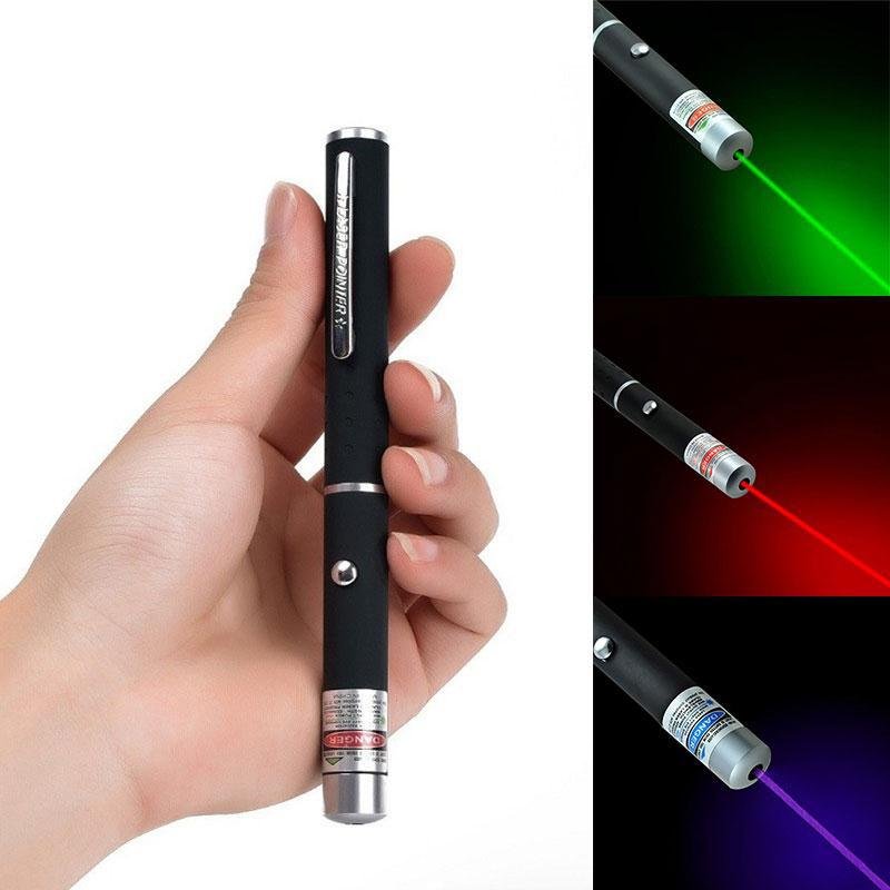 Laser pointer Laser light pen Laser sight 5 MW High performance laser pointer Green Blue Red Military laser meter 405 Nm 530 Nm 650 Nm Lazer