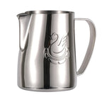 Latte Art Milk Jug Swan Spout Espresso Frothing Stainless steel Pitcher