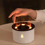LAVAMIST – Flame Humidifier & Aromatherapy Diffuser with Soothing Ambient Light