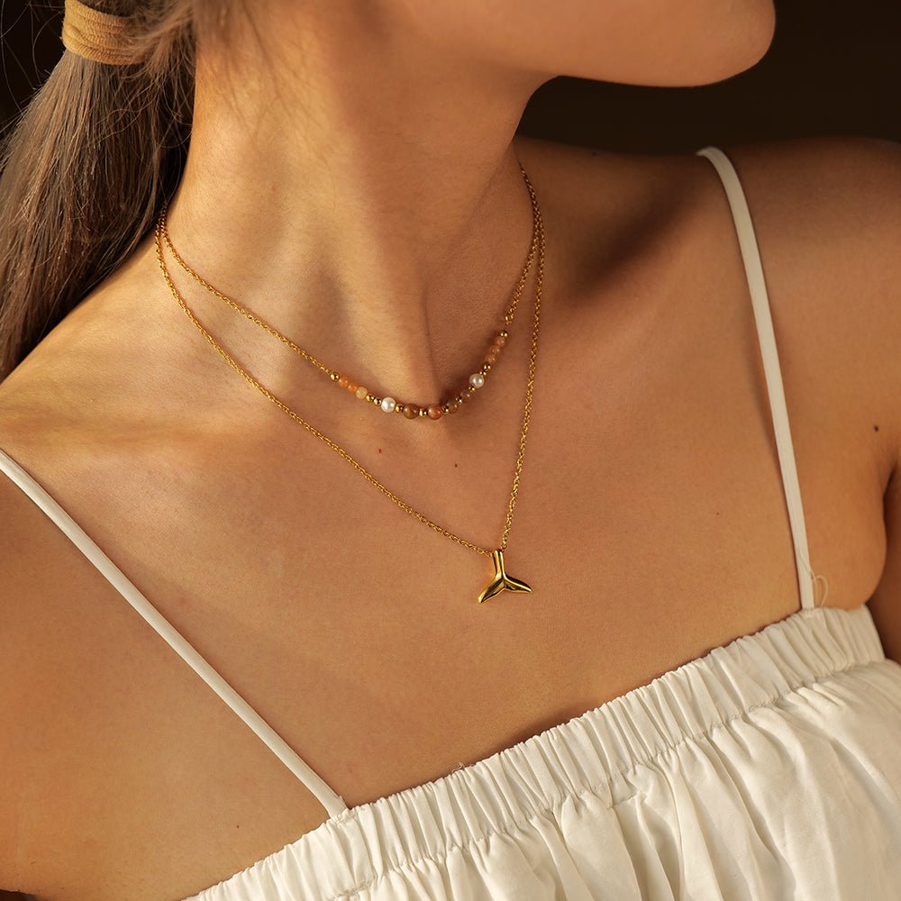Layered Natures Whale Lux Necklaces