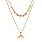 Layered Natures Whale Lux Necklaces