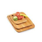 Bamboo Cutting Board Set – 3-Piece Sustainable Cutting Boards for Kitchen