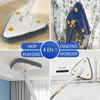 Clean360° rotation mop - Easy cleaning
