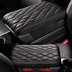 Leather Car Armrest Box Pad