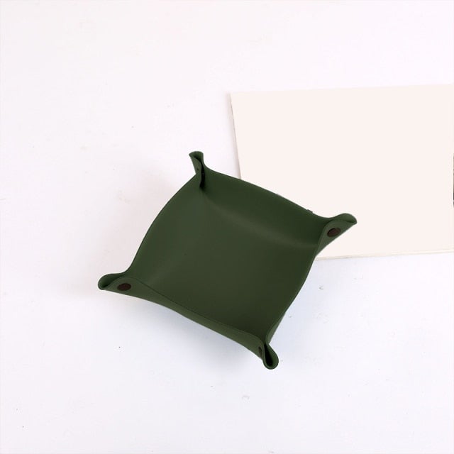 Leather Storage Tray