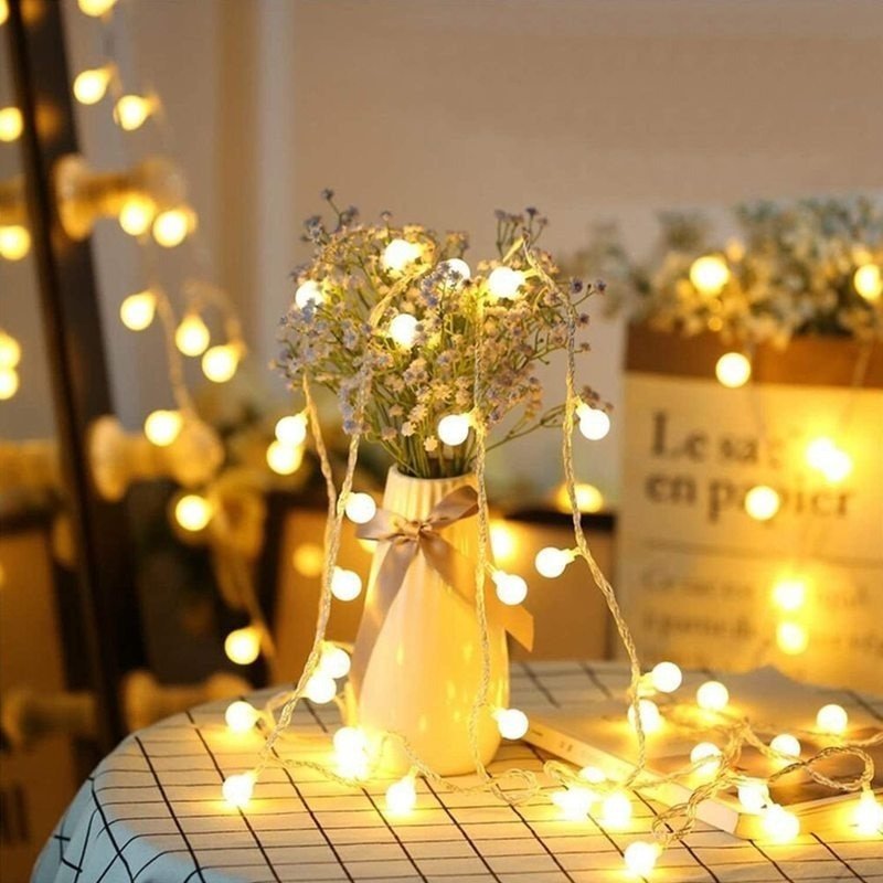LED Ball String Lights