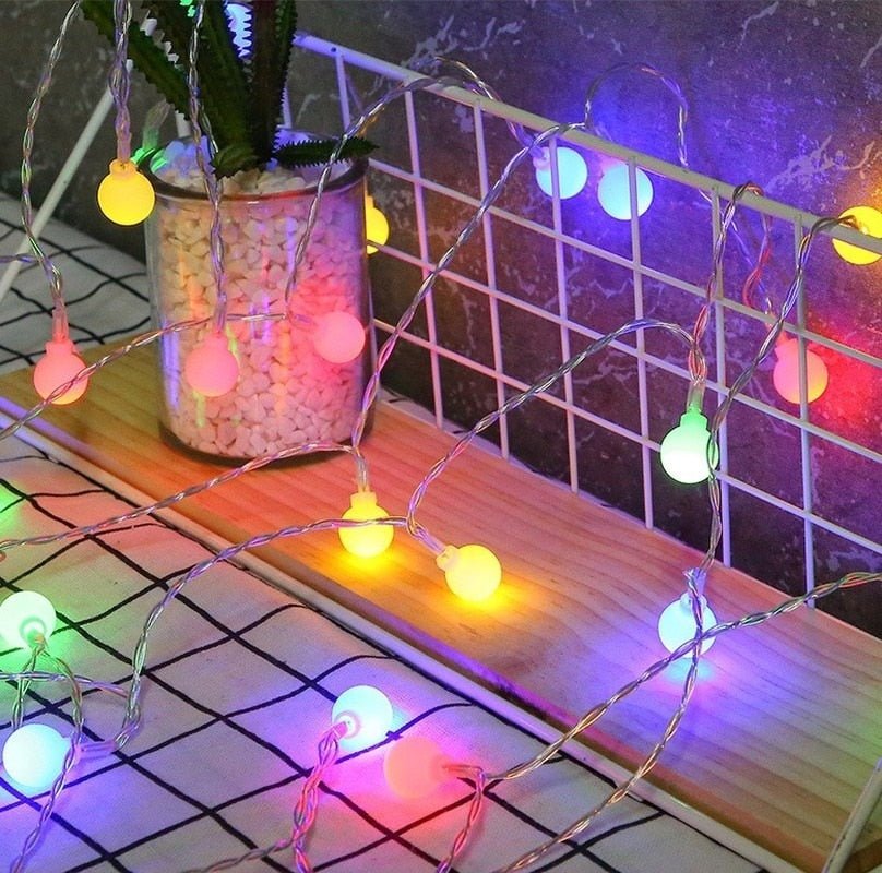 LED Ball String Lights