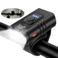 LED Bike Light – Rechargeable bike light with 6 modes for optimal visibility & safety