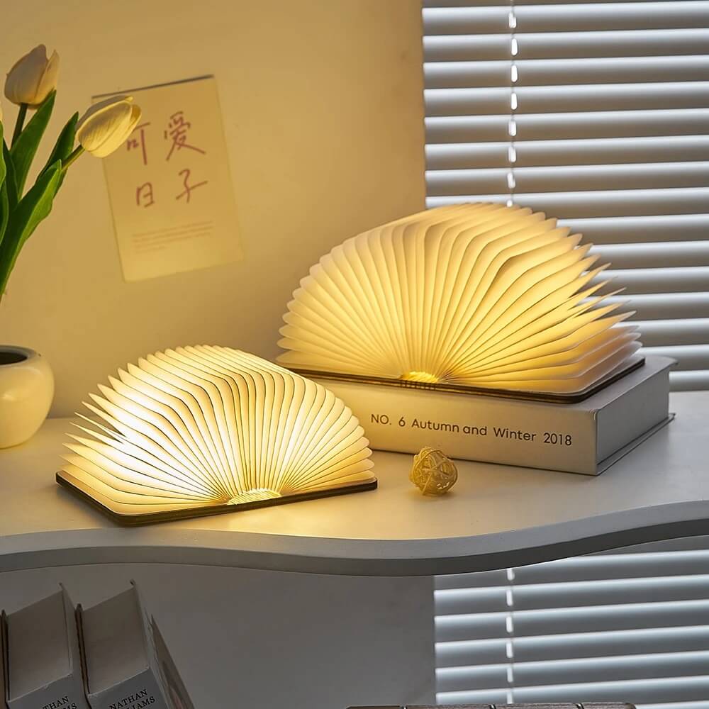LED book table lamp