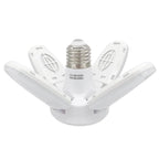 LED dimmable ceiling lights for the garage with 4 adjustable panels