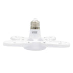 LED dimmable ceiling lights for the garage with 4 adjustable panels