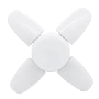 LED dimmable ceiling lights for the garage with 4 adjustable panels