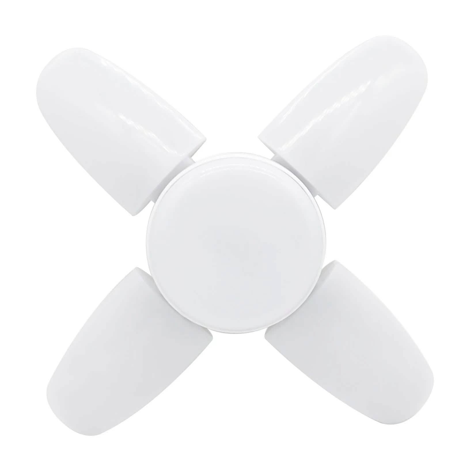 LED dimmable ceiling lights for the garage with 4 adjustable panels
