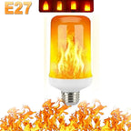 LED FLAME LIGHT PARTY LAMP - 4 MODES SIMULATING FIRE