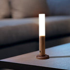 Wireless Wooden Wall-Mounted Sconce