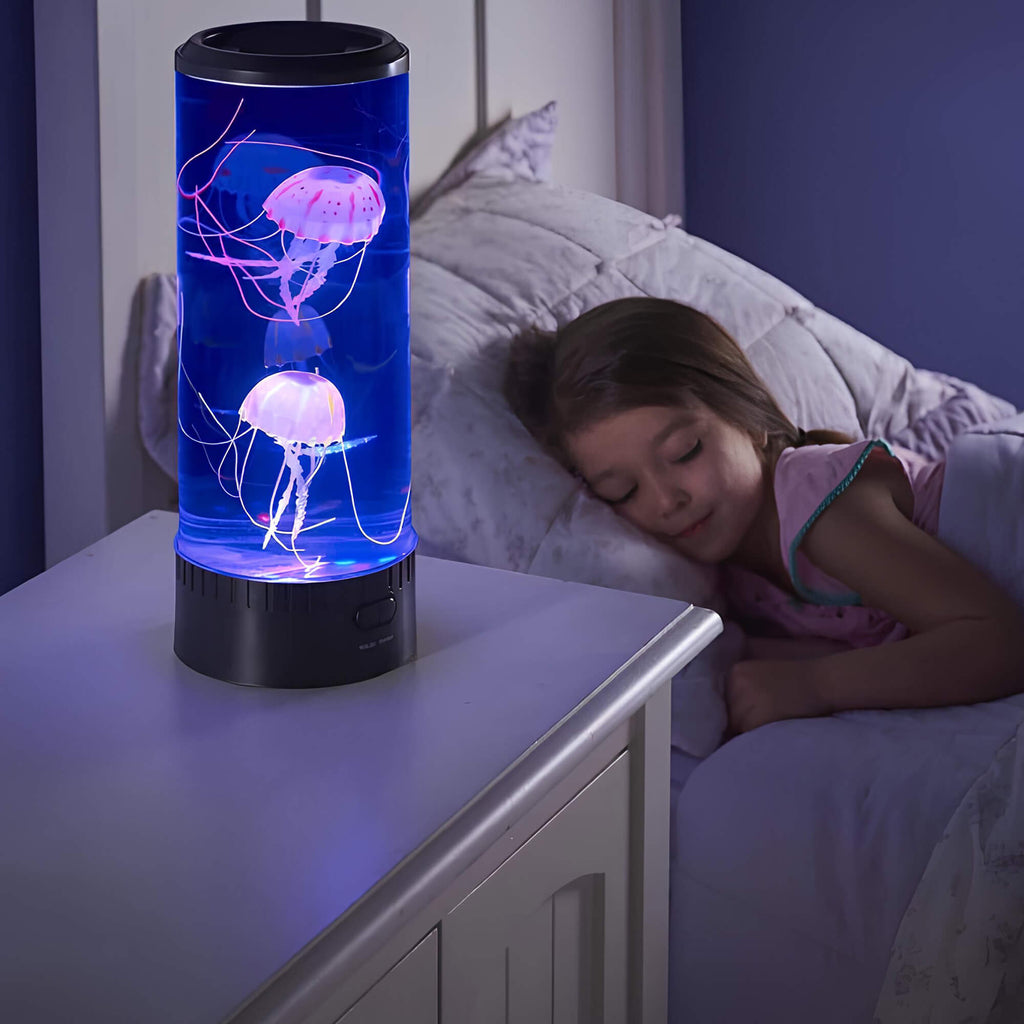 Soothing LED Jellyfish Table Lamp