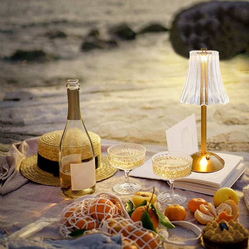 LED Retro Table Lamp USB Rechargeable - BrillianceGlow