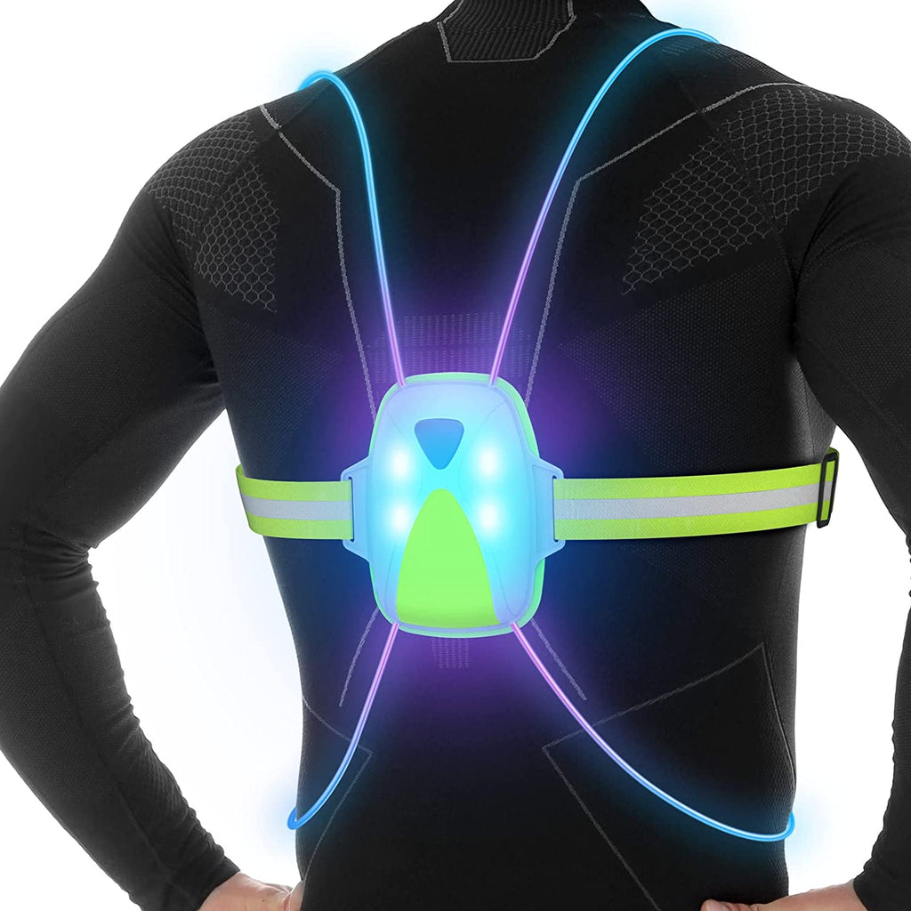 LED Safety Vest for Running - ReflectSafe