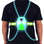 LED Safety Vest for Running - ReflectSafe