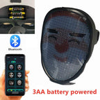 LED glowing mask