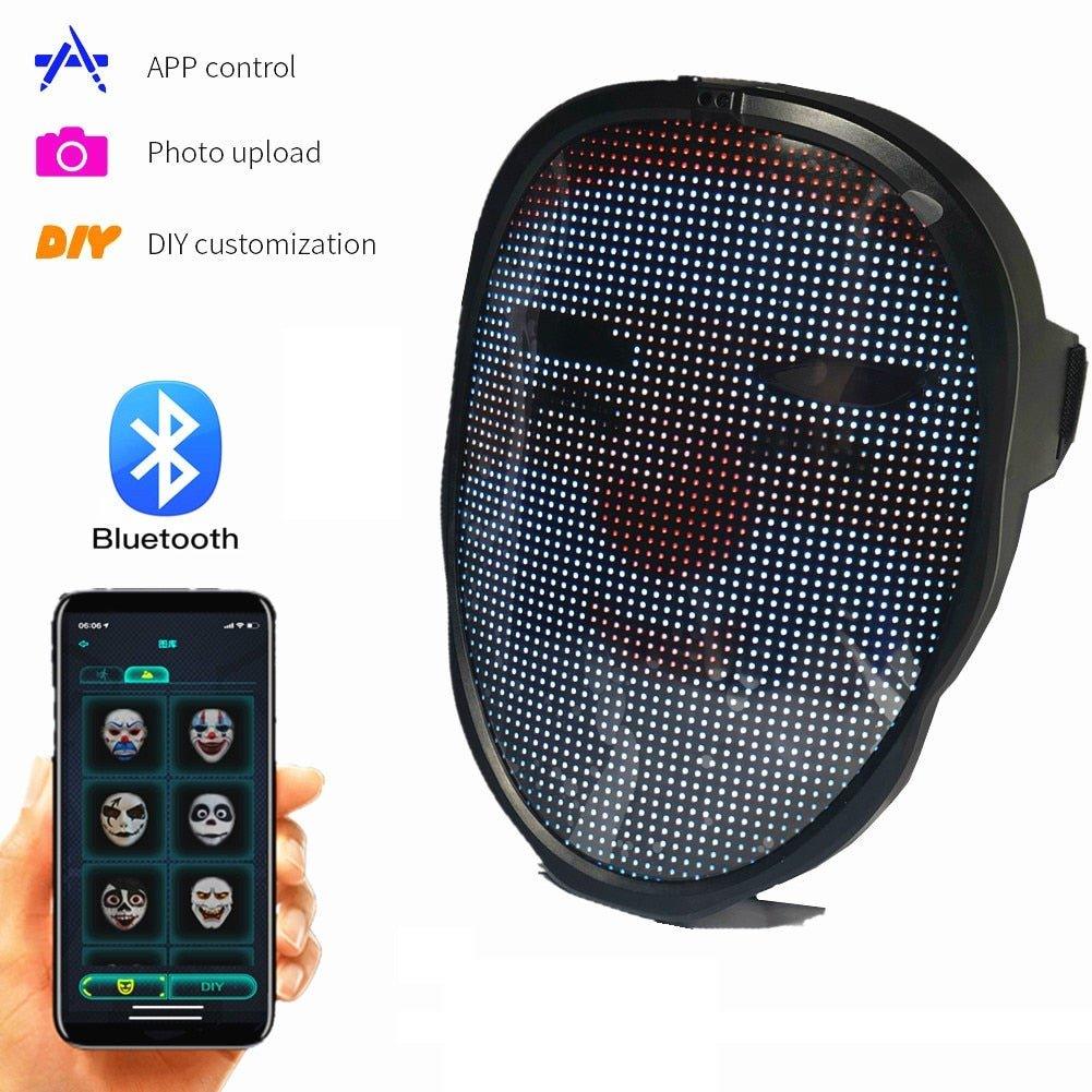 LED glowing mask