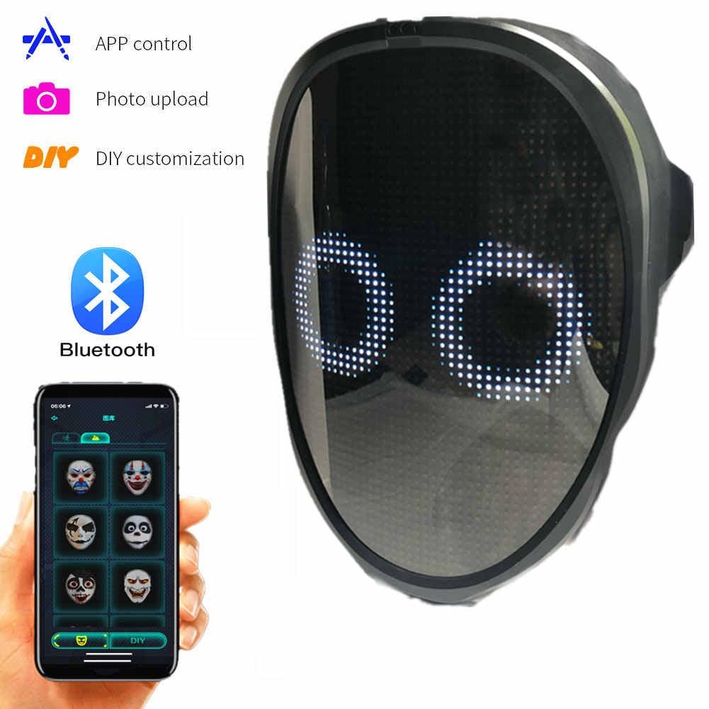 LED glowing mask