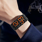 Lava Watch - Trendy LED Wristwatch with Unique Design