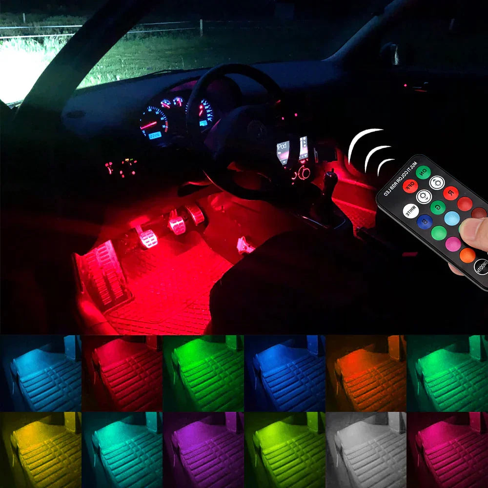 Atmospheric Car LED Lighting - GlowRide