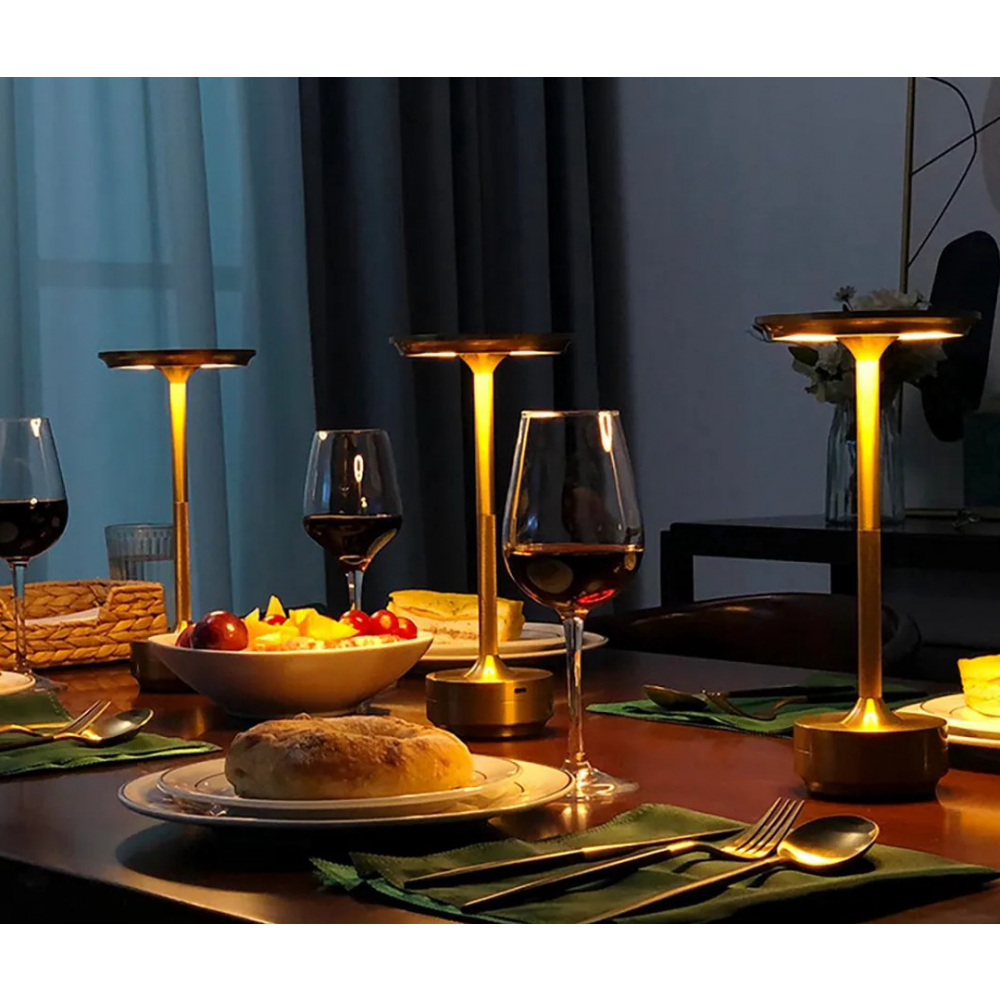 ClarityGlow Luxe Edition | Wireless LED Table Lamp