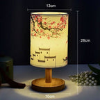 Japandi Style LED Table Lamp with Touch Control
