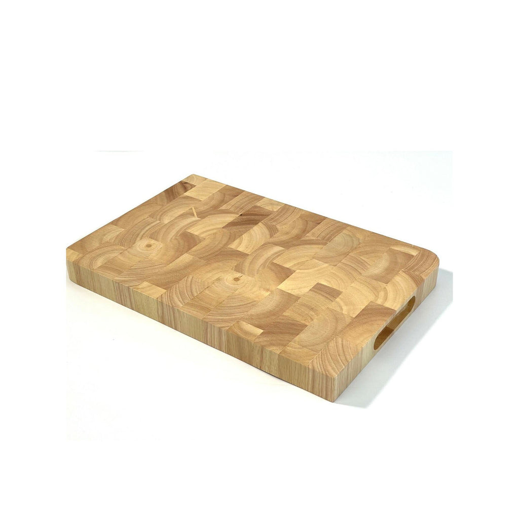 CookCore Solid Wooden Cutting Board – With Juice Groove and Non-slip