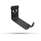 Steel Bicycle Wall Mount with Horizontal, Space-Saving Storage