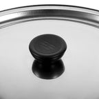 CookShield – Universal Stainless Steel Lid for Pans & Woks