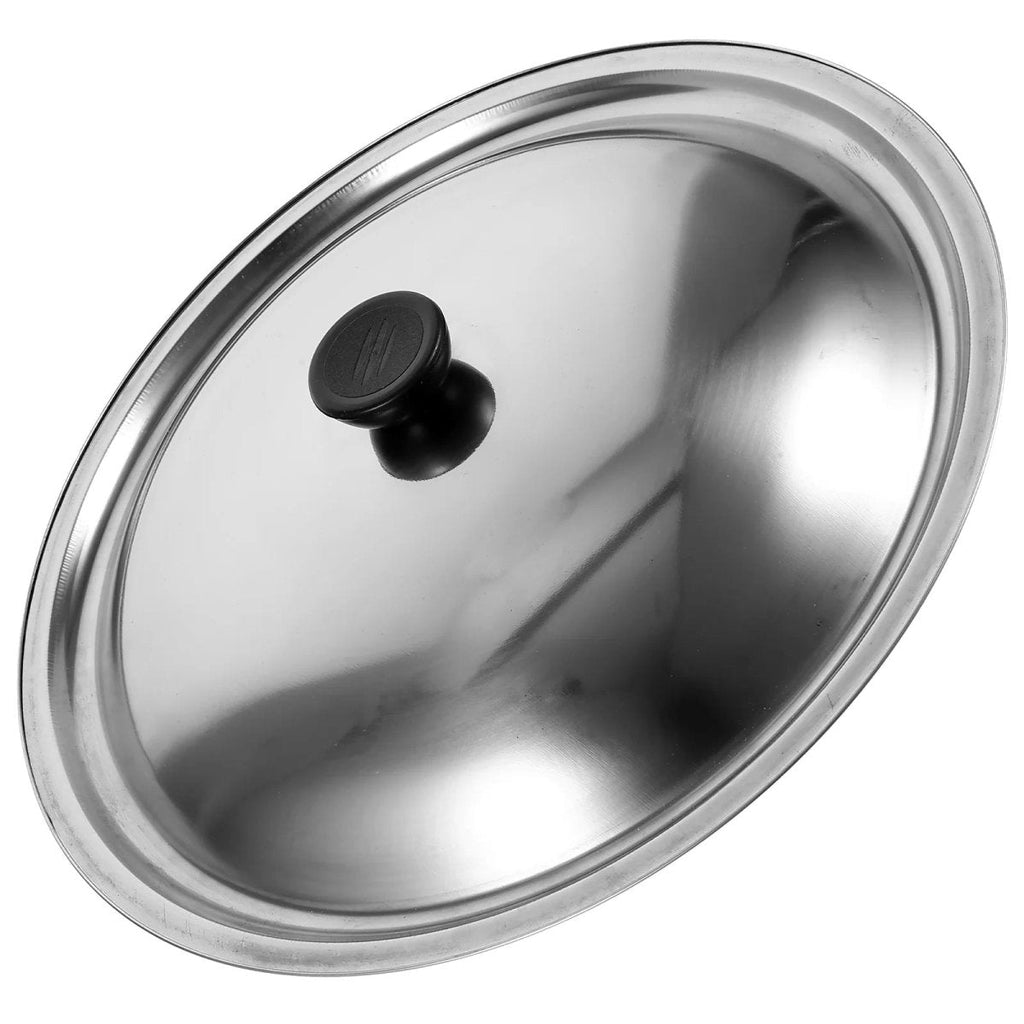 CookShield – Universal Stainless Steel Lid for Pans & Woks