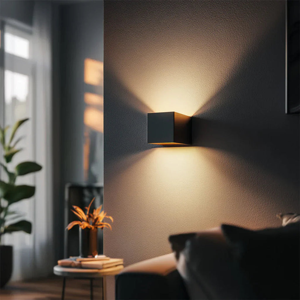 LuxeLumen Waterproof Wall Lamp | Adjustable beam angle for optimal lighting