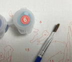 King of the Jungle - Van-Go Paint-By-Number Kit