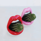 Lips Flower Pot